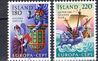 Islanti 1981 - Europa CEPT  ++
