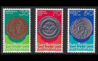 Liechtenstein 677-9 ** Rahoja (1977)