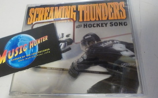 SCREAMING THUNDERS - HOCKEY SONG CD SINGLE