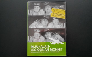 DVD: Muukalaislegioonan Monnit (Stan Laurel, Oliver Hardy)