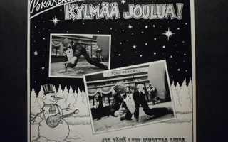 VVAA Kylmää Joulua LP, RARE Poko Rekords PROMO 1978.