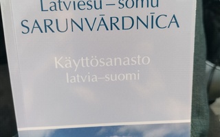 Latviesu - somu sarunvardnica käyttösanasto latvia-suomi