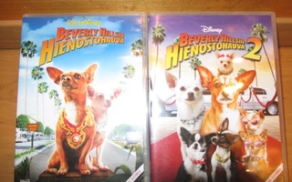 BEVERLY HILLSIN HIENOSTOHAUVA 1 JA 2  DVD:T