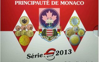 Monaco 2013 1c-2€+2€ YK