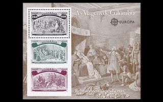 Portugali 1931BL88 ** Europa Amerikan löytäminen (1992)