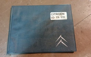 Citroen ID 19/20 omistajan käsikirja
