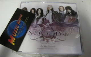 NEGATIVE-IN MY HEAVEN CD SINGLE