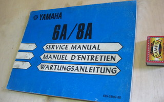 Huoltokirja Yamaha 6A / 8A