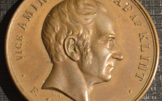 Ruotsi, 1800 luvun,  Gustaf Klint Pronssi mitali