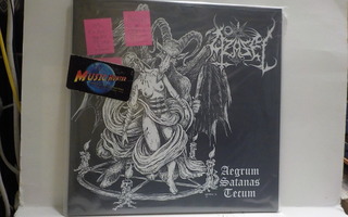 AZAZEL- AEGRUM SATANAS TECUM UUSI LP + POSTERI