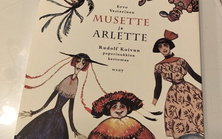 musette ja arlette Rudolf Koivu paperinuket