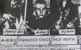 A-HEADS / ORGANIZED CHAOS / WILD YOUTH wessex `81 ...uk punk