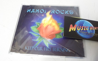 HANOI ROCKS - KEEP OUR LIFE BURNING CDS  MONROEN NIMMARILLA