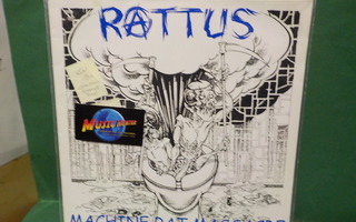 RATTUS - MACHINE RAT MASSACRE VG+/EX LP