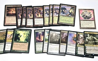 MTG - 20kpl Rareja, käyttis uncommoneita yms