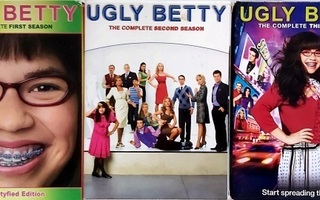 UGLY BETTY / RUMA BETTY KAUDET 1-3 DVD (17 DISC)