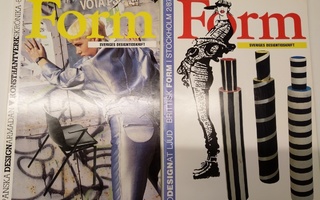 FORM 1987 vuosikerta 8 lehteä