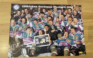 Jokerit Euroopan mestarit julisteet