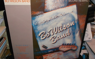 LP  : BO WILSON BAND : SECOND HEARING  ( SIGNED TWICE ! ! )