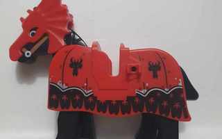 LEGO Musta Hevonen + Varusteet