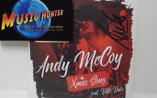 ANDY MCCOY FEAT. VILLE VALO - XMAS SONG UUSI CDS + NIMMARI