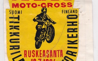 Prätkä, Motskari, Moottoripyörä, Moto-Cross, Tikkurila