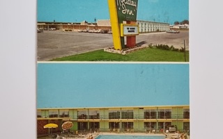 USA Bloomington Illinois / Holiday Inn, Highway 66 / 1968