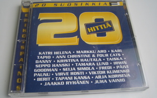 20 Hittiä, kotimaisia iskelmiä (CD)