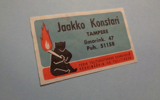 TT-etiketti Jaakko Konstari, Tampere
