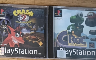 Crash Bandicoot 2 & Croc Legend Of The Gobbos