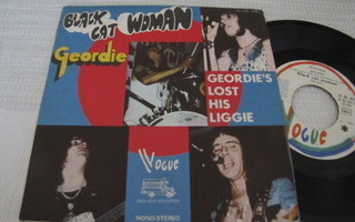Geordie Black Cat Woman 7 45 ranska 1973 AC/DC