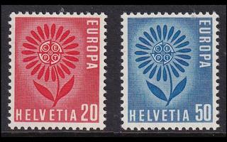 Sveitsi 800-1 ** Europa (1964)