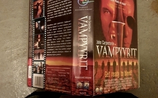 John Carpenter Vampyyrit VHS