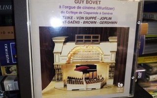 CD GUY BOVET : A l'orgue de cinema (Wurlitzer) SIGNED