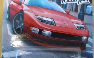 Nissan 300ZX TwinTurbo Coupe 3 Door Red 1990 Hot Wheels 1:64