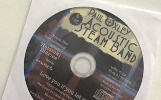 Paul Oxley & the acoustic steam band . Love you… CDS single