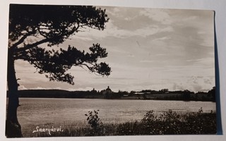 Saarijärvi, näkymä järven yli keskustaan, (Kaarela) p. 1935