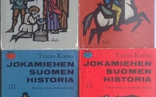 Tauno Kuosa: Jokamiehen Suomen Historia 1-4/4 (taskuk29-32)