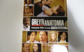 DVD GREYN ANATOMIA 5