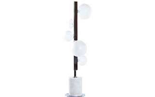Pöytälamppu DKD Home Decor Hopeinen Valkoinen 220 V Modern