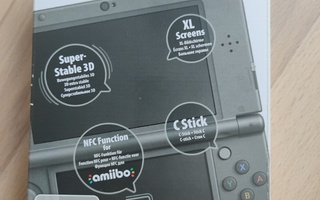 New Nintendo 3DS XL: Metallic Black