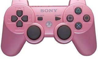 Ohjain DualShock 3 Pinkki SONY PS3 (Käytetty)