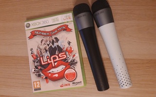 Lips-mikrofonit ja peli / XBox360