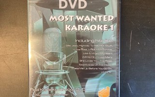 Swedish Karaoke Factory - Most Wanted Karaoke 1 DVD (UUSI)
