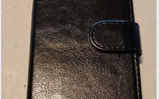 Nokia 7.1 - Musta lompakko-suojakuori #24965