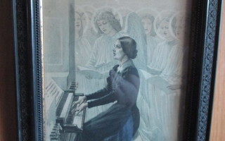A.Edelfelt pianonsoittaja taulu: jullsalm
