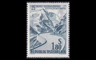 Itävalta 1080 ** Großglocknerin alppitie (1960)