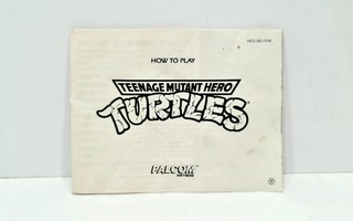 NES - Teenage Mutant Ninja Turtles ohjekirja