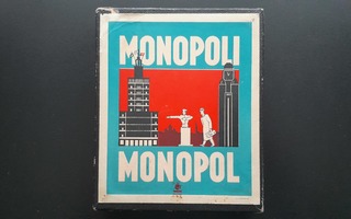 Monopoli lautapeli. 50-luku Kuvataide.  *Puutteellinen*