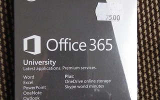 Microsoft Office 365 University....neljän vuoden tilaus!